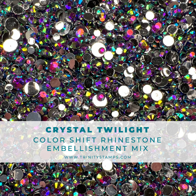 Crystal Twilight Rhinestone Embellishment Mix