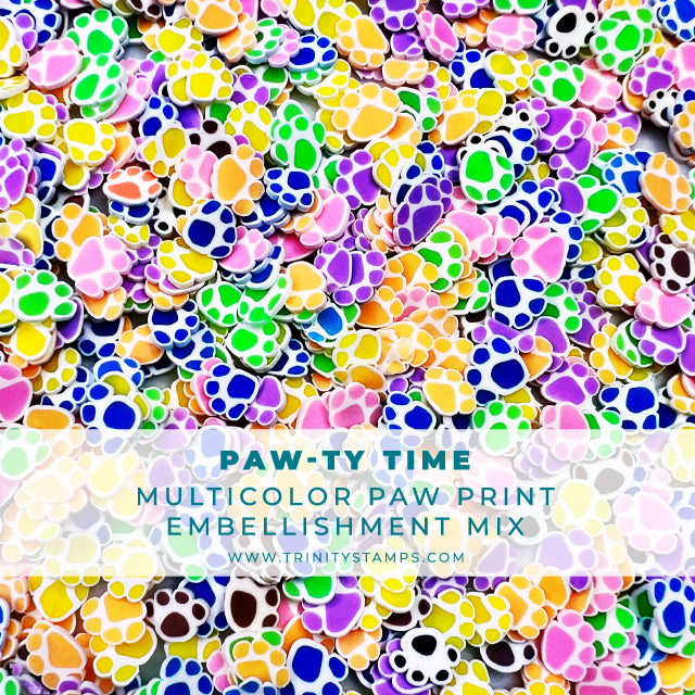 Paw-ty Time Clay Embellishment Mix