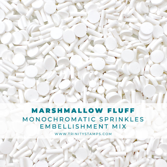 Marshmallow Fluff Sprinkles Embellishment Mix