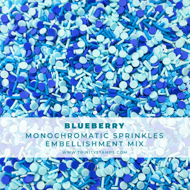 Blueberry Sprinkles Embellishment Mix
