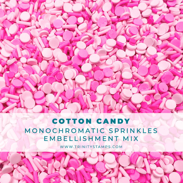 Cotton Candy Sprinkles Embellishment Mix