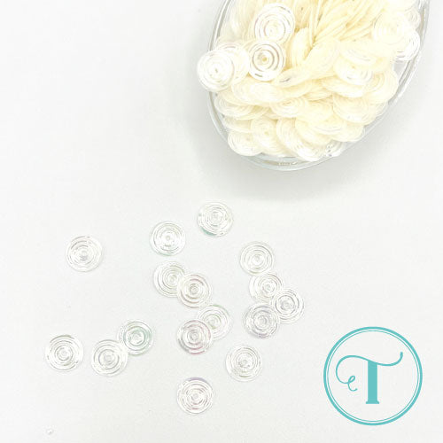 Pearl Swirl - Confetti Embellishment Mix