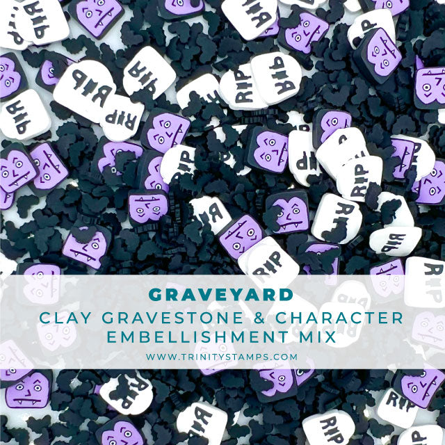 Graveyard - Clay Embellishment Mix