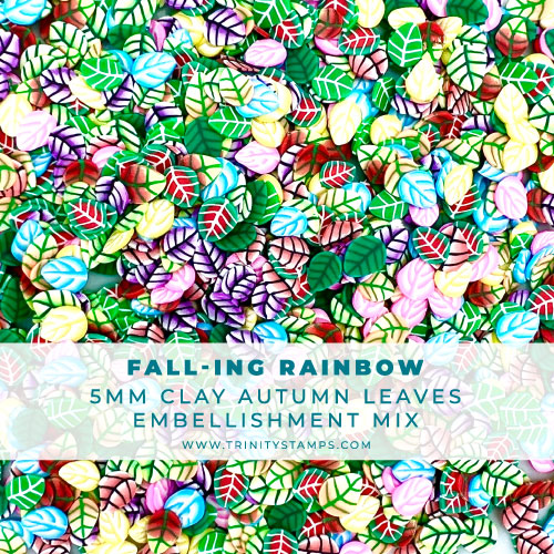 Fall-ing Rainbow - Clay Embellishment Mix
