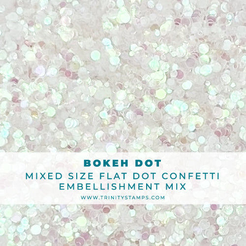 Bokeh Dot Flat Confetti Embellishment Mix