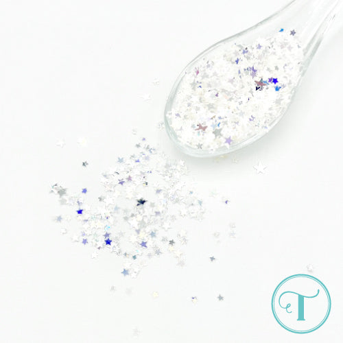 Shimmer Stars Flat Confetti Embellishment Mix
