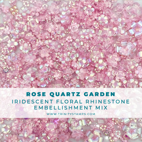 Rose Quartz Garden Embellishment Mix