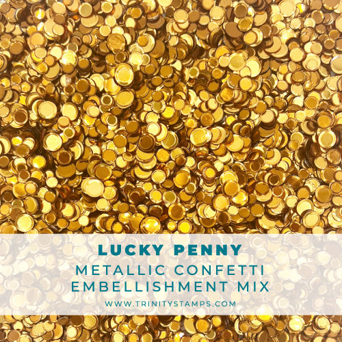 Lucky Penny Confetti Embellishment Mix