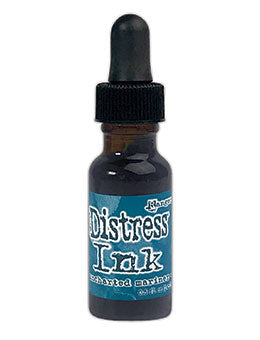 Tim Holtz Distress® Ink Pad Re-Inker Uncharted Mariner