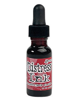 Tim Holtz Distress® Ink Pad Re-Inker Lumberjack Plaid