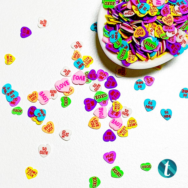 Talkative Tart- Clay Sprinkles Embellishment Mix