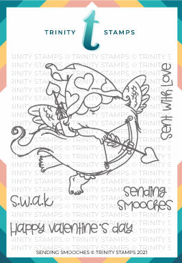 Sending Smooches 4x4 Stamp Set