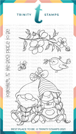 Best Place To Be 4x6 Stamp Set– Trinity Stamps