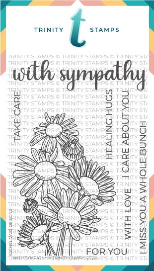 With Sympathy 4x6 Stamp Set