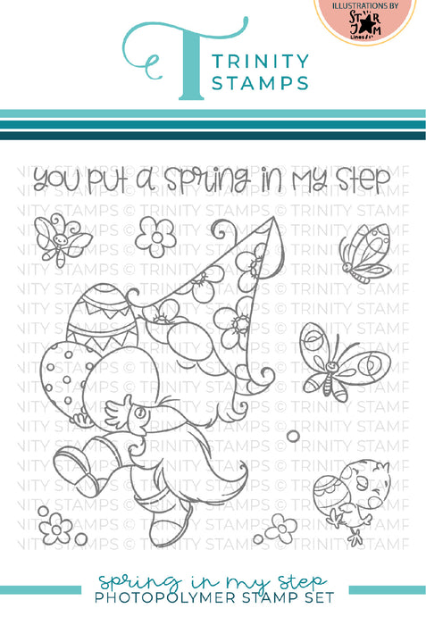 Spring in my Step 4x4 Stamp Set