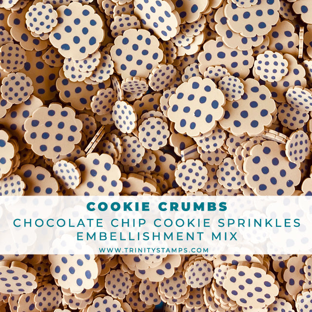 Cookie Crumbs- Clay Sprinkles Embellishment Mix