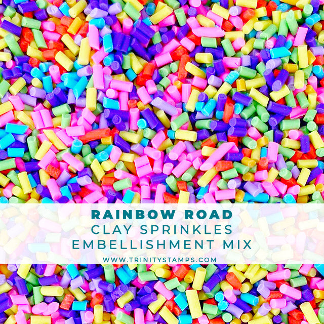 Rainbow Road- Clay Sprinkles Mix