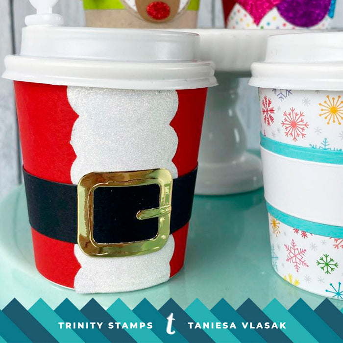 Holiday Mini Coffee Ornament Sleeve Sheet 