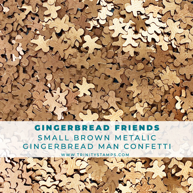 Gingerbread Friends - Metallic Confetti Mix