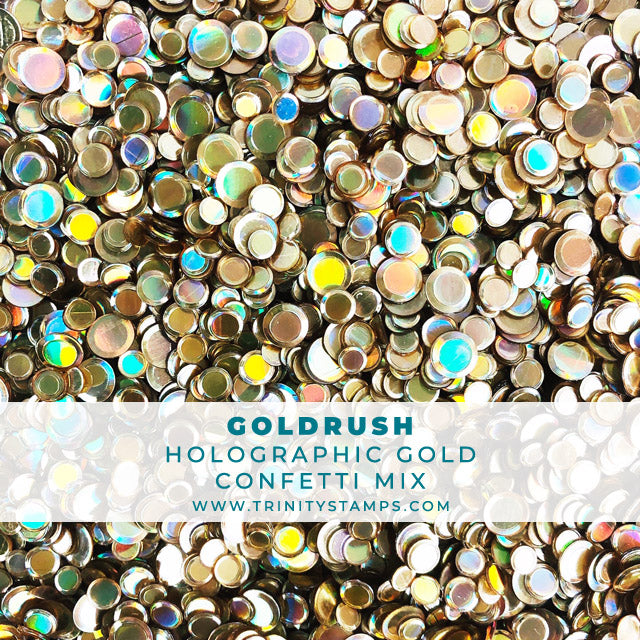 Goldrush - Holographic Gold Confetti Mix