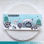 Winter Burrow 4x6 Stamp Set