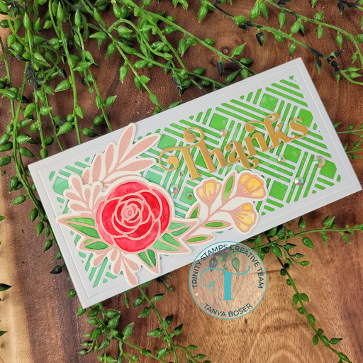 Summer Blooms 4x8 Stamp Set