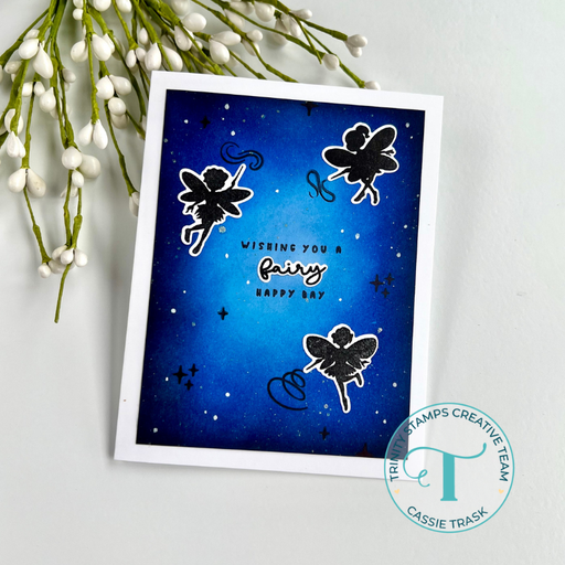 Tiny Fairy Sillhouettes Coordinating Die Set