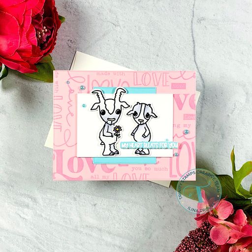 Simply Sentimental - Love 4x8 Stamp Set