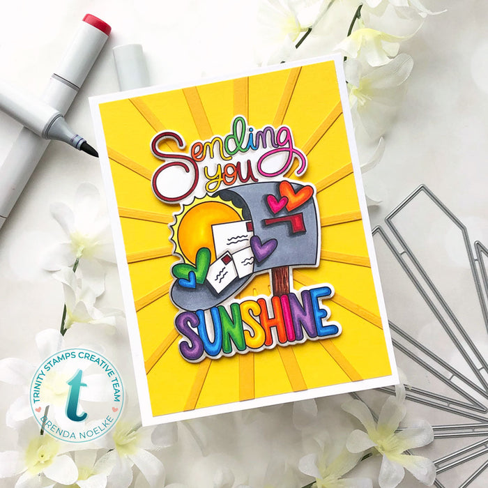 Sending Sunshine 3x4 Stamp Set