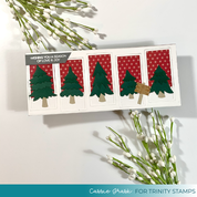 Staggered Rectangles Slimline Die– Trinity Stamps