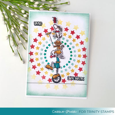 Balancing Stamp Balancing Acts 4x4 Stamp Set– Trinity Stamps