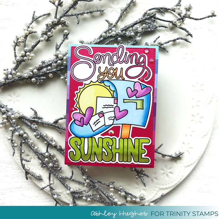 Sending Sunshine 3x4 Stamp Set