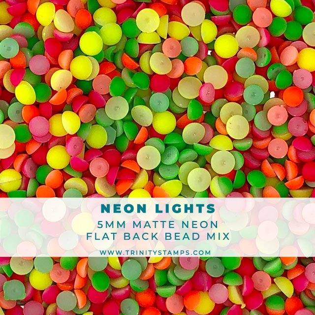 Neon Lights: Brightly colored Matte Acrylic Drop Mix
