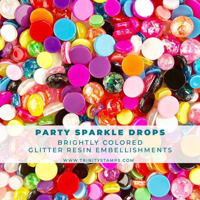 Party Sparkle Drop Embellishment Mix