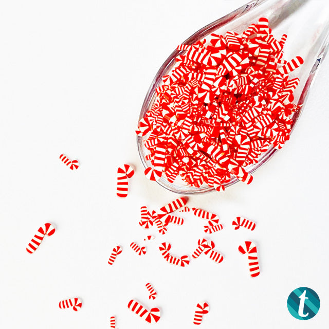 Peppermint Crush - Candy Cane Sprinkles Mix