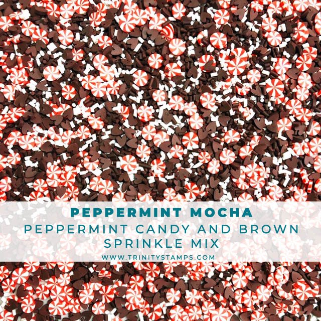 Peppermint Mocha - Clay Embellishment Mix