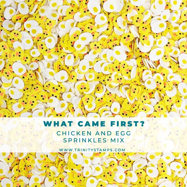 What Came First? Chick and Egg themed Sprinkles Mix